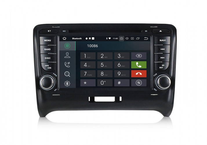 Штатная магнитола Carmedia XN-A786-P5 Audi TT (2006-2014) (8J)