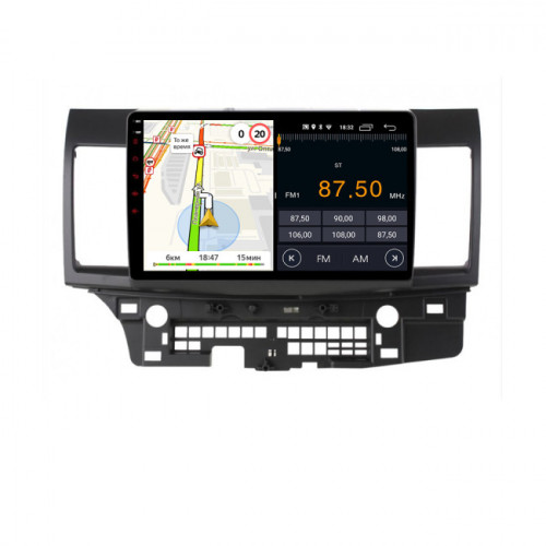 Штатная магнитола Parafar PF970U2K Mitsubishi Lancer X (2007+)