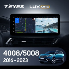 Штатная магнитола Teyes LUX ONE 6/128 Peugeot 5008 (2016-2023)