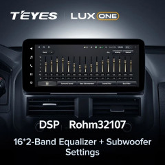 Штатная магнитола Teyes LUX ONE 6/128 Mitsubishi Pajero 3 V70 V60 (1999-2006)