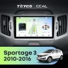 Штатная магнитола Teyes CC4L 6/64 Kia Sportage 3 SL (2010-2016) Тип-C