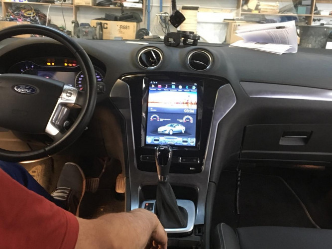 Штатная магнитола Tesla Carmedia ZF-1052-DSP Ford Mondeo 2011-2012 (Черный)