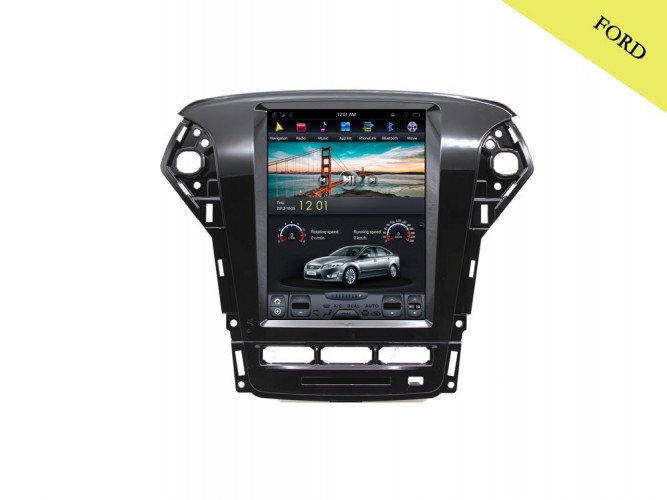 Штатная магнитола Tesla Carmedia ZF-1052-DSP Ford Mondeo 2011-2012 (Черный)