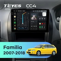 Штатная магнитола Teyes CC4 6/64 Mazda Familia (2007-2018) Правый руль
