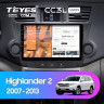 Штатная магнитола Teyes CC3L WiFi 2/32 Toyota Highlander 2 XU40 (2007-2013) F2 10"