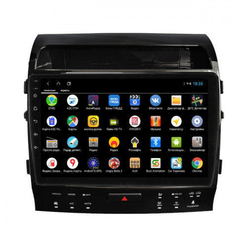 Штатная магнитола Parafar PF381High-3XHD Toyota Land Cruiser 200 (2007-2015)