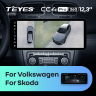 Штатная магнитола Teyes CC4 Pro 12.3" 360 12/256 Volkswagen Bora (2008-2012)