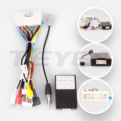 Переходная рамка Kia Niro DE (2016-2019) (9")