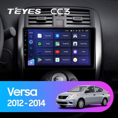 Штатная магнитола Teyes CC3 4/64 Nissan Sunny Versa C17 (2012-2014)