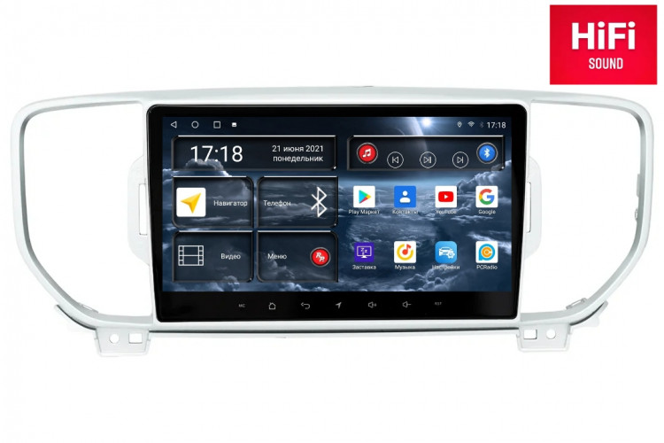 Штатная магнитола Redpower 75174 Kia Sportage 4-поколение (03.2016-01.2019)