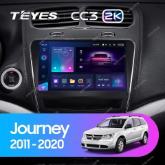 Штатная магнитола Teyes CC3 2K 4/64 Dodge Journey JC (2011-2020)