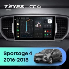 Штатная магнитола Teyes CC4 6/64 Kia Sportage 4 QL (2016-2018) Тип-A