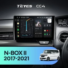 Штатная магнитола Teyes CC4 8/128 Honda N-BOX 2 JF3/4 (2017-2021) Правый руль