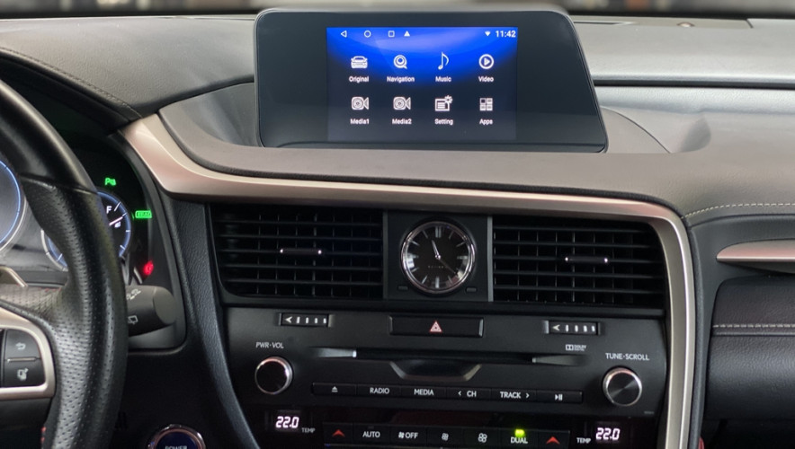 Навигационный блок Carmedia BNR-16RX Lexus RX (2016-2019) 8”