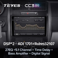 Штатная магнитола Teyes CC3 2K 4/64 Dodge Magnum 2 (2003-2007)
