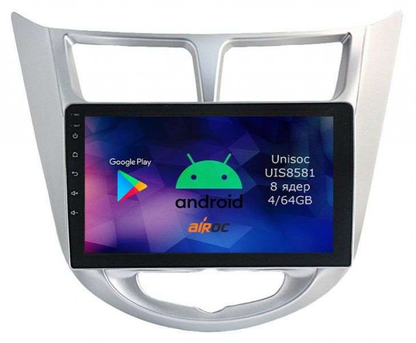 Штатная магнитола Airoc RM-2003 Hyundai Solaris 2010-2017