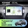 Штатная магнитола Teyes CC4L 4/64 Hyundai ix35 (2009-2015) (Tucson 2) (с кнопками) Тип-AB