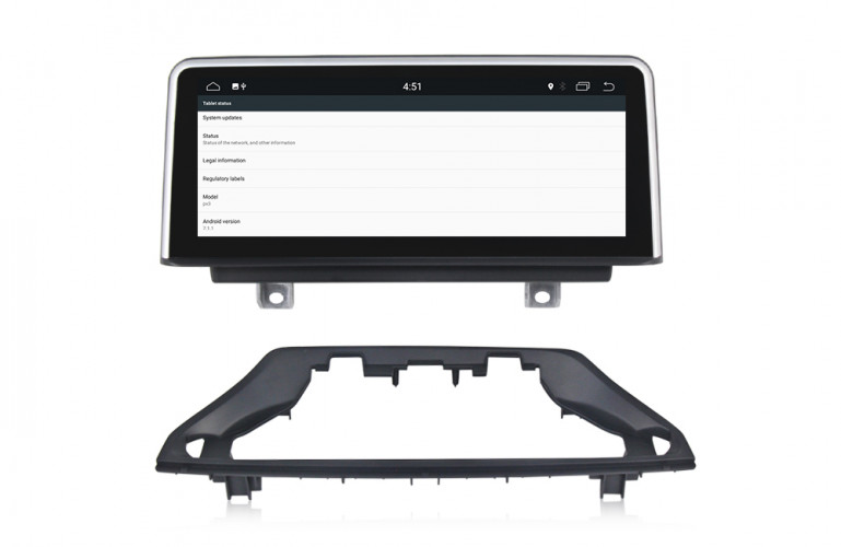 Штатная магнитола Сarmedia XN-B1007-Q6 BMW X1 (2009-2015) E84 Cic