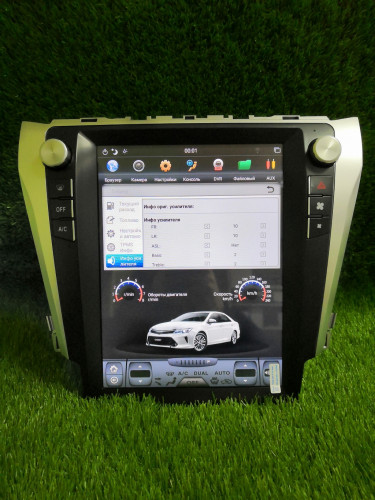 Штатная магнитола Carmedia ZF-1206 Toyota Camry 2014+ (V55)