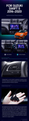 Штатная магнитола Teyes CC3 2K 360 6/128 Suzuki Swift 5 (2016-2020)