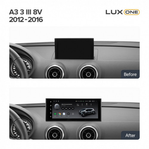 Штатная магнитола Teyes LUX ONE 6/128 Audi A3 8V (2012-2016)