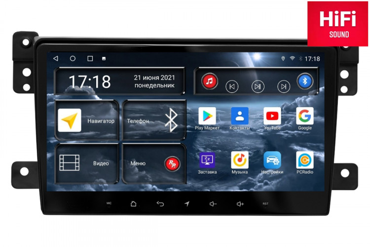 Штатная магнитола Redpower 75053 Suzuki Grand Vitara 2-поколение (09.2005-07.2016)