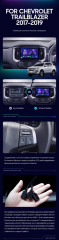 Штатная магнитола Teyes CC3 2K 4/32 Chevrolet TrailBlazer (2017-2019)
