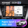 Штатная магнитола Teyes CC3 2K 6/128 Mitsubishi Pajero Sport 3 (2020-2021) (11")
