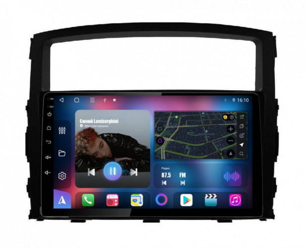 Штатная магнитола FarCar XXL1009M Mitsubishi Pajero IV 2006+