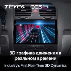 Штатная магнитола Teyes CC3 2K 6/128 Volkswagen Jetta 5 (2005-2010)