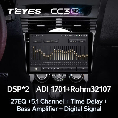 Штатная магнитола Teyes CC3 2K 360 6/128 Mazda RX-8 SE (2003-2008)