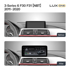 Переходная рамка BMW 3-Series F30 / F31 (NBT) (2011-2020) (12,3") (TY)