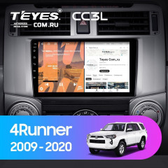 Штатная магнитола Teyes CC3L 4/64 Toyota 4Runner 5 N280 (2009-2020)