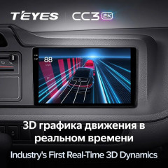 Штатная магнитола Teyes CC3 2K 360 6/128 Toyota Coaster (2013-2015)