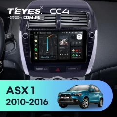 Штатная магнитола Teyes CC4 6/64 Mitsubishi ASX 1 (2010-2016) Тип-A (9")