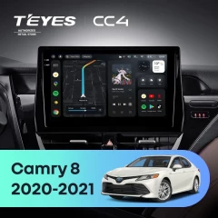 Штатная магнитола Teyes CC4 8/128 Toyota Camry 8 XV 70 (2020-2021)