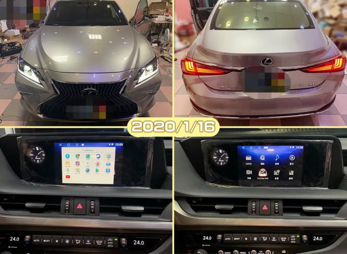 Навигационный блок Carmedia BNR-18ES Lexus ES (2018-2020) 8”