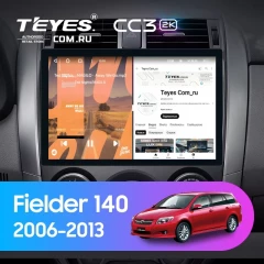 Штатная магнитола Teyes CC3 2K 4/32 Toyota Corolla Fielder 140 (2006-2013) Тип-B (11")