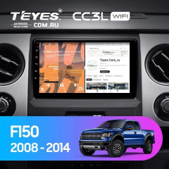Штатная магнитола Teyes CC3L WiFi 2/32 Ford F150 P415 Raptor (2008-2014) F1