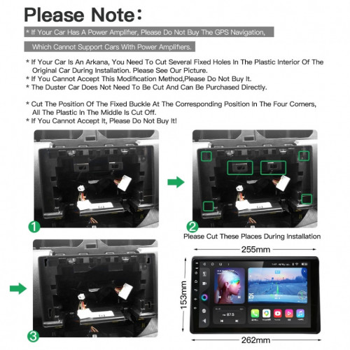 Штатная магнитола Carmedia OL-1941-P Renault Duster 2019+