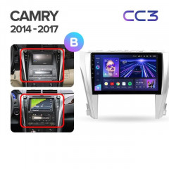 Штатная магнитола Teyes CC3 4/32 Toyota Camry 7 XV 50 55 (2014-2017)