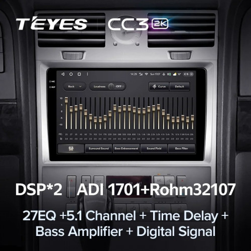 Штатная магнитола Teyes CC3 2K 4/32 Lincoln Navigator (2002-2006)