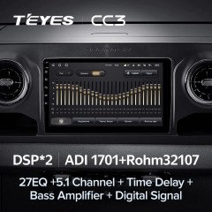 Штатная магнитола Teyes CC3 4/64 Mercedes-Benz Sprinter (2018-2022) F1