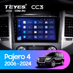 Штатная магнитола Teyes CC3 4/32 Mitsubishi Pajero 4 V80 V90 (2006-2024)