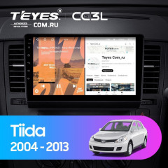 Штатная магнитола Teyes CC3L 4/32 Nissan Tiida C11 (2004-2013) F1