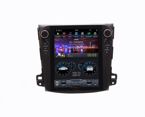 Штатная магнитола Tesla Carmedia ZF-1106-DSP Mitsubishi Outlander XL 2006-2012