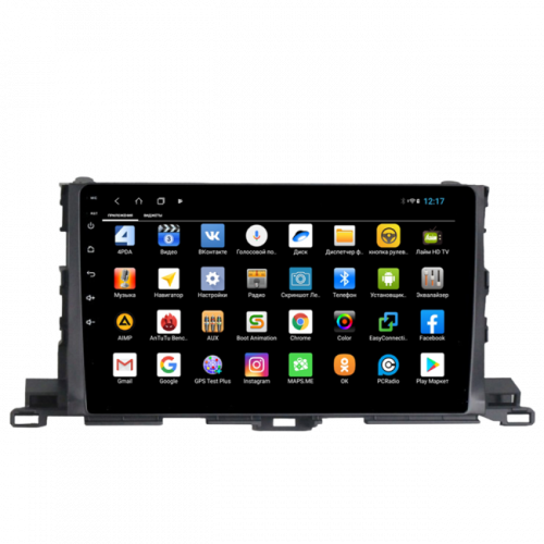 Штатная магнитола Parafar PF467XHD Toyota Highlander 2013+