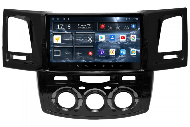 Штатная магнитола Redpower 71269 Toyota Fortuner; Hilux (2005-2015)