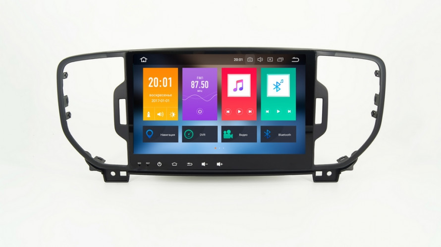 Штатная магнитола Carmedia KD-9206-P6 Kia Sportage 2016+