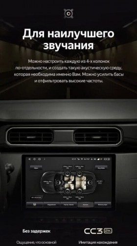 Штатная магнитола Teyes CC3 2K 6/128 Renault Duster HM 2 (2020-2023) F1 (13")